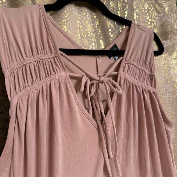 Buckle Black Mauve Dusty Rose Smoothing Shaping Tank Top Small - Picture 3 of 10